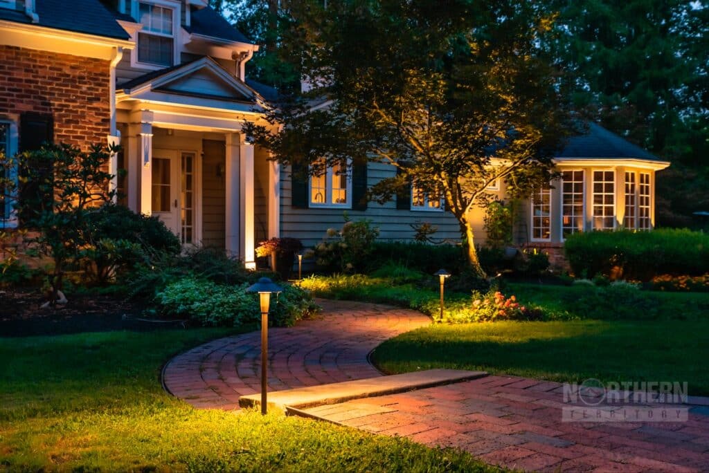 Front door of Jackson house