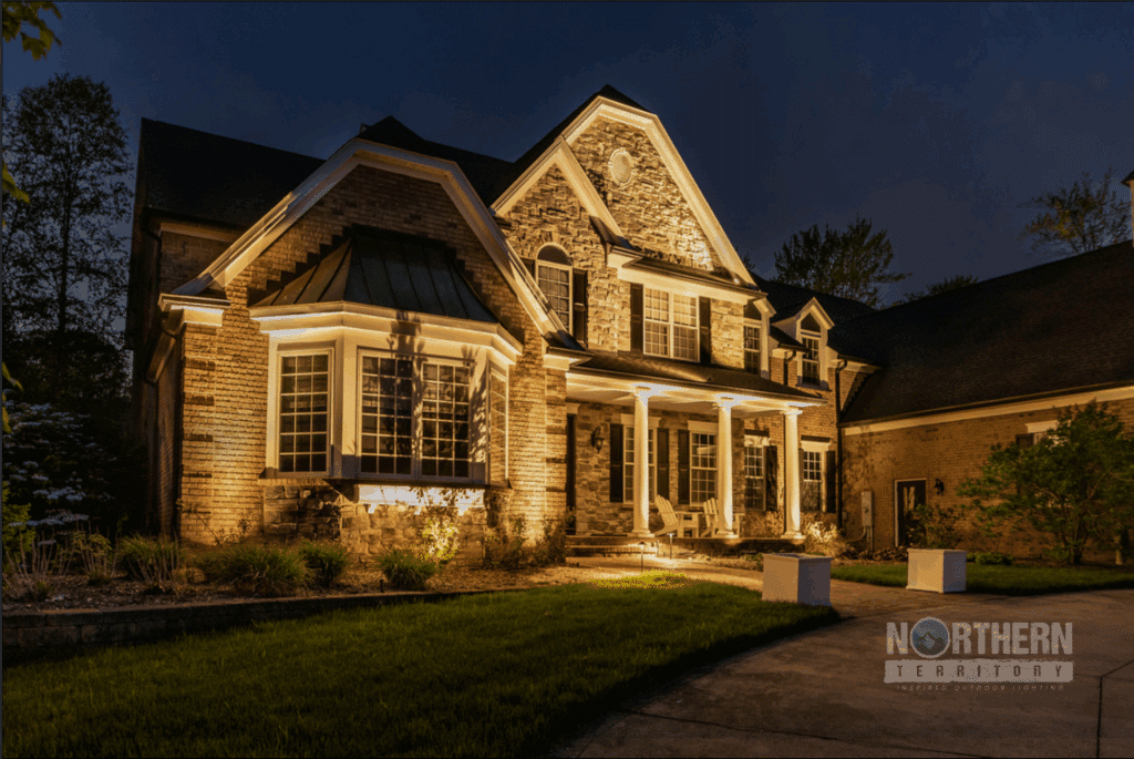 Lighting on Prestige house